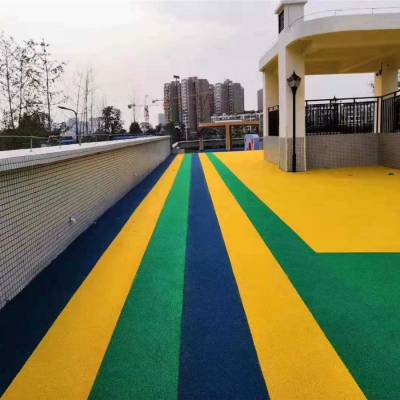 廣州塑膠跑道 塑膠球場跑道 公園小區塑膠跑道施工鋪裝